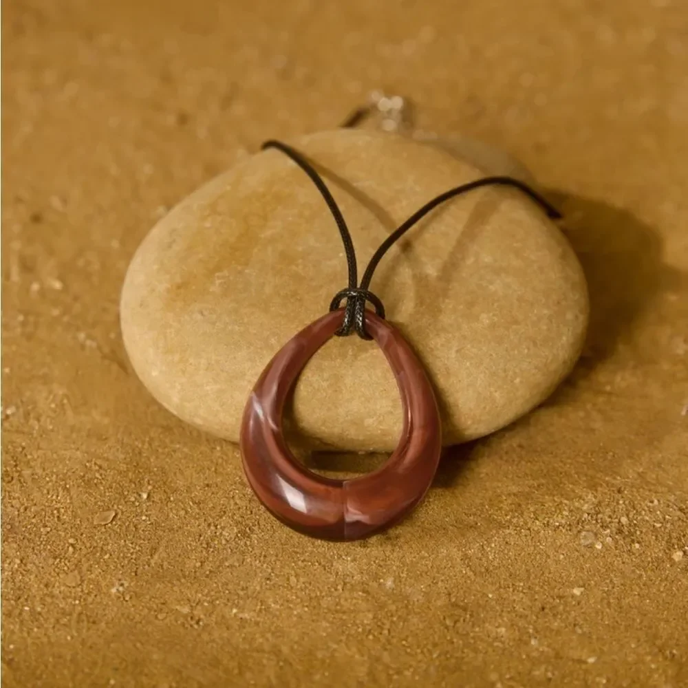 Boho Teardrop Necklace M1740